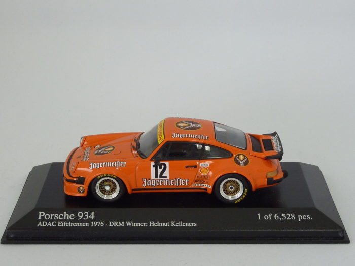 Porsche 934 ADAC Eifelrennen 1976 DRM Winner : Helmut Kelleners 1/43