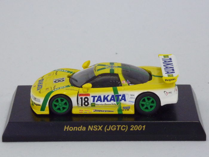 Honda NSX-GT Takata Dome #18 2001 【1/64】 CircleKSunkus