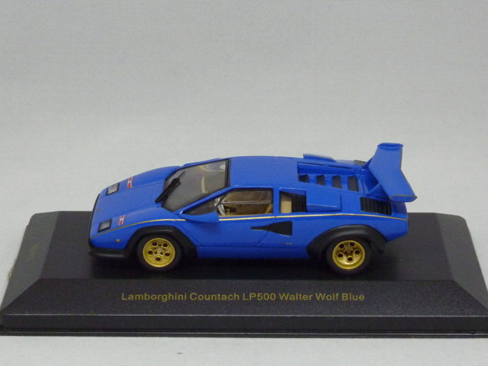 Lamborghini Countach LP500 Water Wolf Blue 1978 1/43