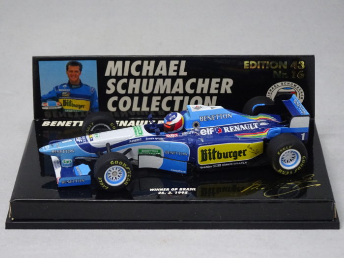 Benetton Renalut B 195 Winner GP Brasil 26.3.1995 1/43 Michael Schumacher