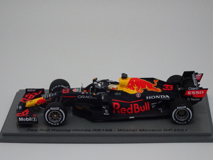 Red Bull Racing Honda RB16B Winner Monaco GP 2021 1/43 Max Verstappen