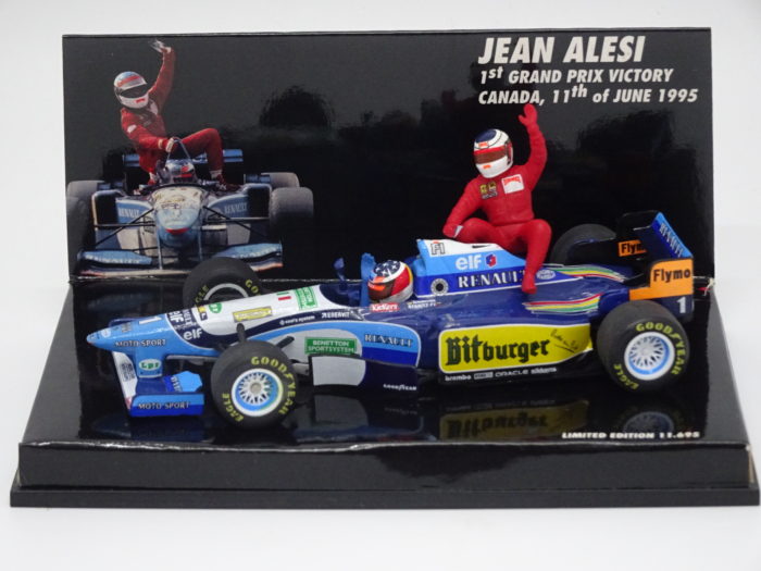 Benetton Renalut B 195 1995 Schumacher & Alesi 1/43