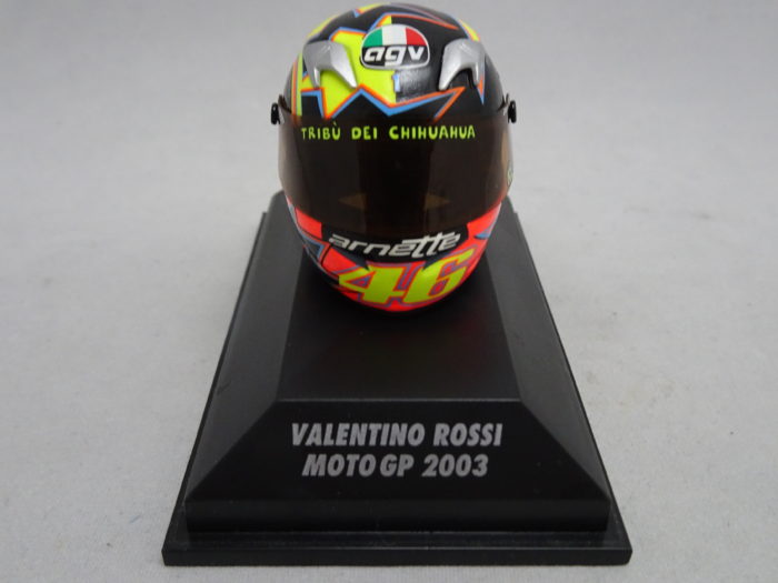 Valentino Rossi AGV Helmet Moto GP 2003 1/8