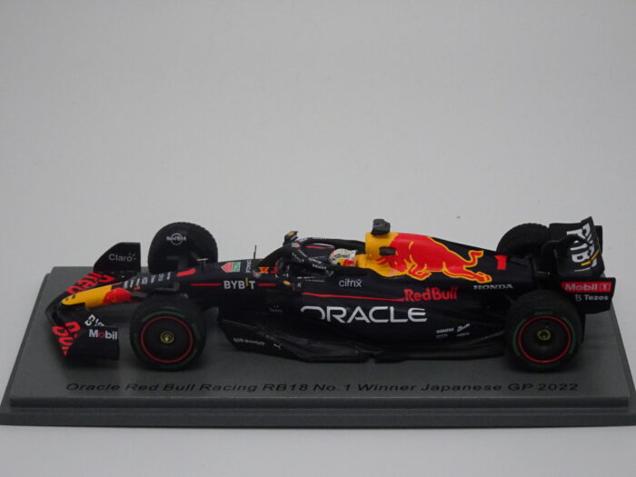 Oracle Red Bull Racing RB18 No.1  Winner Japanese GP 2022 -  Max Verstappen 1/43
